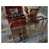 Civil War iron hospital bed