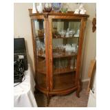 Antique curio cabinet