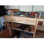 wood workbench