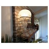 Cut Glass Lamp