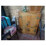 oak ice box