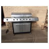 6 burner plus side burner charbroil grill