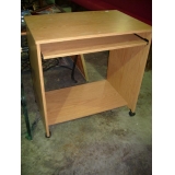 Antique Drop Side Table and Silver Chest