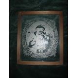 Antique Christmas Window