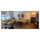 Formal Living Room - Couch, Love seat, Coffee Table