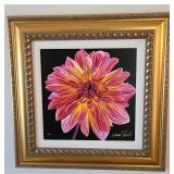 Scott Jacobs Print; Giclee on Canvas; "Chrysanthemum"; Signed and Numbered  