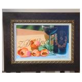 Scott Jacobs Print; Giclee on Canvas; “Stems of Napa”; Signed and Numbered  