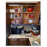 Kitchen Microwave; Food Storage Containers