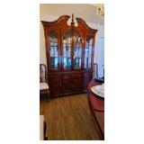 Lighted China Hutch Cabinet (4-door)