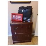 2-drawer Wood File Cabinet