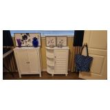 Freestanding Bathroom Cabinets (White)