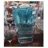 Beautiful Blue Vintage Pitcher