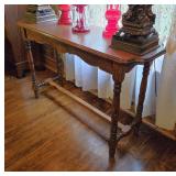 Antique Oak Sofa Table