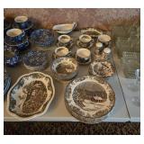 The School House – The Friendly Village – Made in England by Johnson Bros China 