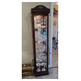 Single Curio with side doors