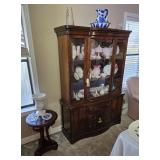 Lenoir House Curved Glass China Cabinet