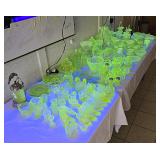 Vaseline/Uranium Glass (Fenton, Boyd, Gibson)
