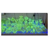 Vaseline/Uranium Glass (Fenton, Boyd, Gibson)