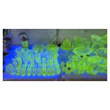 Vaseline/Uranium Glass (Fenton, Boyd, Gibson)
