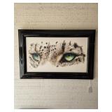 Snow Leopard Eyes Print