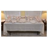 Pink Milk Glass (Jeannette, Fostoria, Fenton) 