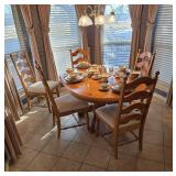 Breakfast Area Dining Table with 5 Chairs