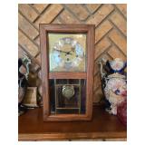 Gold Metal Clock by Ansonia Clock Company Lynnwood, WA.