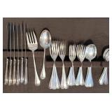 38-Piece Stieff Sterling Silver Silverware Set