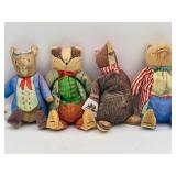 (4) Vintage Toy Works Toys