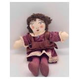 Signed Handmade Primitive Doll