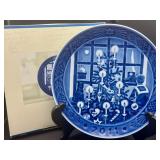2011 Royal Copenhagen “Waiting for Santa Claus” Christmas Plate with box and booklet
