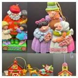 (5) De Paola Christmas Ornaments