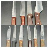 Vintage Knife Lot Henckels superfection no stain knife 431-8" Henckels superfection no stain knife 4