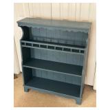 Blue Rustic Three Tier Shelf