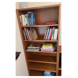 Six Tiered Wooden Book Shelf #1