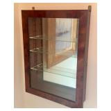 Mirrored Wall Mounted Display Shelf