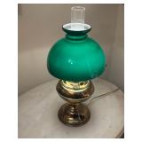 Bradley Hubbard Electrified Kerosene Student Lamp