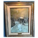 1979 Bernard Gantner Authenticated Watercolor Painting with Provenance