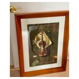 The Old Violin By William Michael Hartnett Print