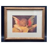 Angel Playing The Lute By Rosso Fiorentio Print