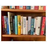 Shelf Of Hardcover Books