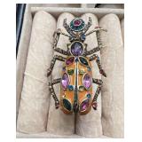 Heidi Daus Beatle Ring,& Assorted Costume Jewelry