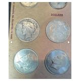 Silver peace dollars, 
