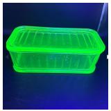 Depression Uranium Glass 