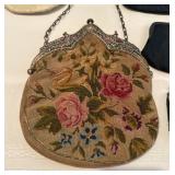 Brass & Genuine Gemstone Purse