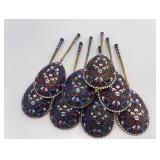 Russian enamel spoon