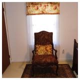 French Carved Arm Chair