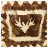 Authentic Native American Deer Fur Wallhanging