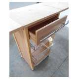 chopping block w/baskets