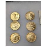 US Gold Walking Liberty coins